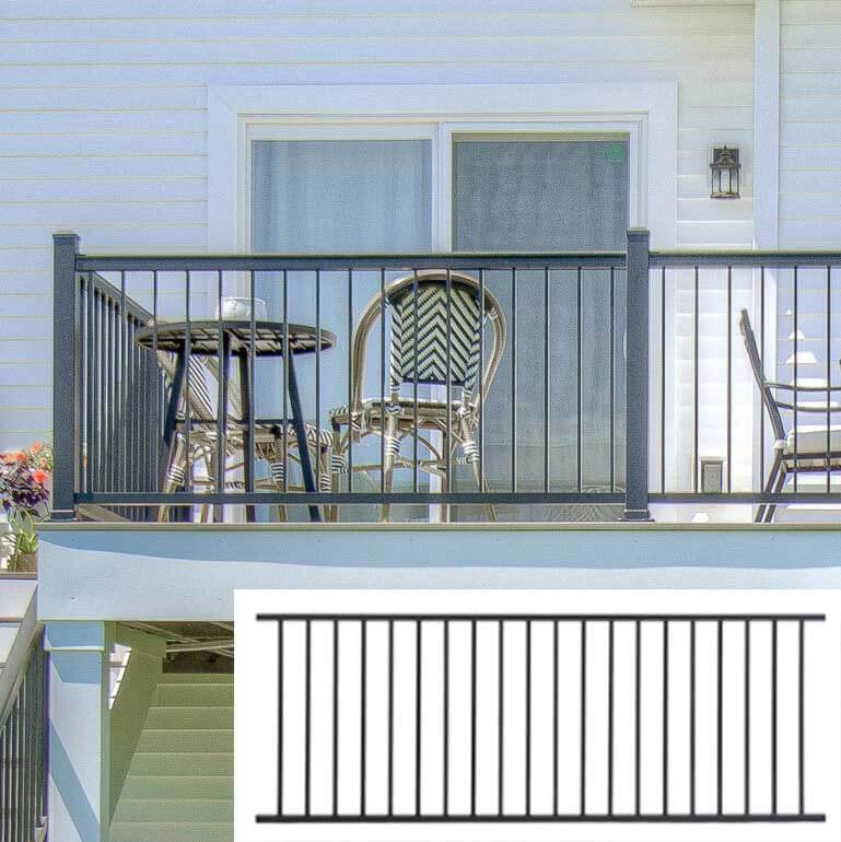 Ultralox® Aluminum Railing Panel, horizontal - Pro Deck ...