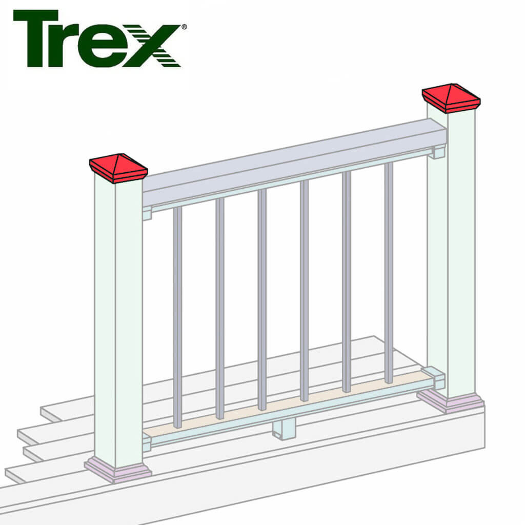 trex signature railing installation instructions